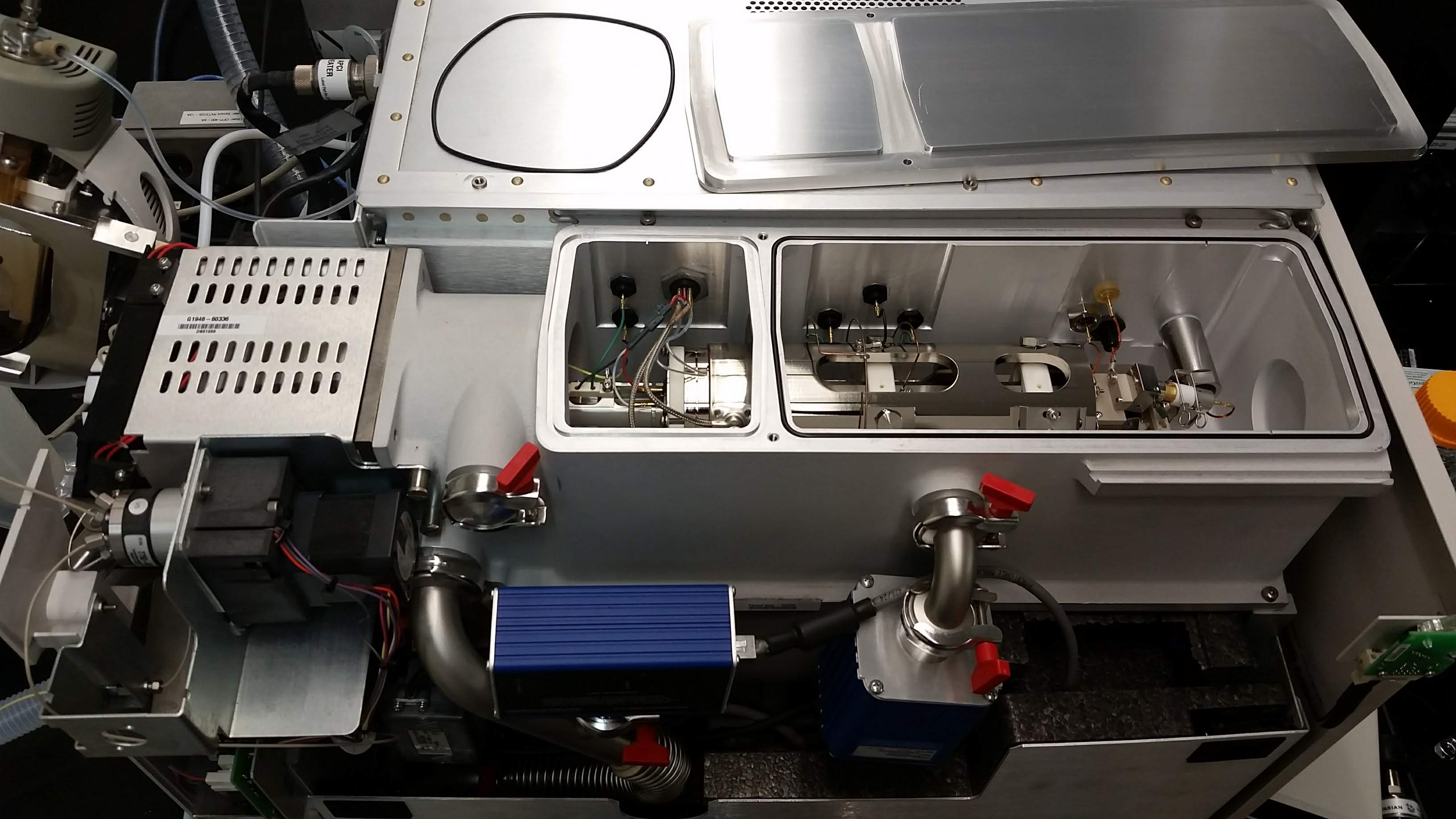 Inside a mass spectrometer